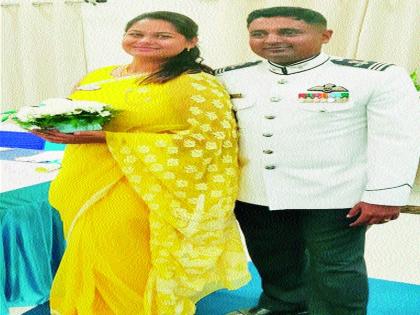  Heroic wife to become 'flying officer'! | वीर पत्नी विजेता बनणार ‘फ्लाइंग आॅफिसर’!