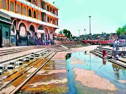 Godavari concrete-free preparation in Ramkund area | रामकुंड परिसरात  गोदावरी कॉँक्रीटमुक्तची तयारी