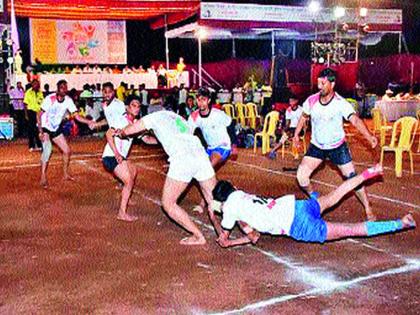 Zilla Parishad President Trophy Kabaddi Tournament: The Impressive Crowd of Kidhareshik | जिल्हा परिषद अध्यक्ष चषक कबड्डी स्पर्धा : क्रीडारसिकांची उत्स्फूर्त गर्दी