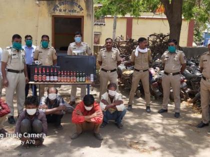 Five accused of breaking beer bar arrested | बिअर बार फोडणारे पाच आरोपी जेरबंद