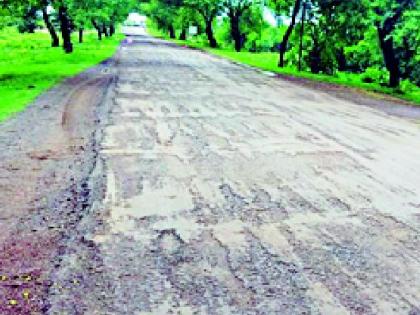 The carpet on the Tamsar-Deewadi road, which has been dug up for three years, is gone | तीन वर्षांपासून उखडले वर्दळीच्या तुमसर-देव्हाडी रस्त्याचे कारपेट