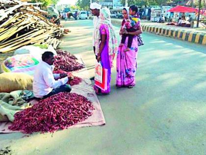 Chili peppers to the devotees | भाविकांना मिरचीचा ठसका