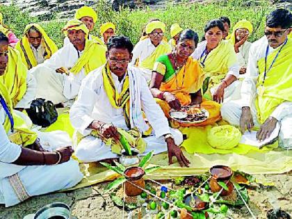 Marcn Dadev Gangetic Places | मार्र्कं डादेव तीर्थस्थळी गंगापूजन