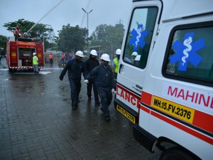  Macadrill for disaster management in Igatpuri | इगतपुरीत आपत्ती व्यवस्थापनासाठी मॉकड्रिल