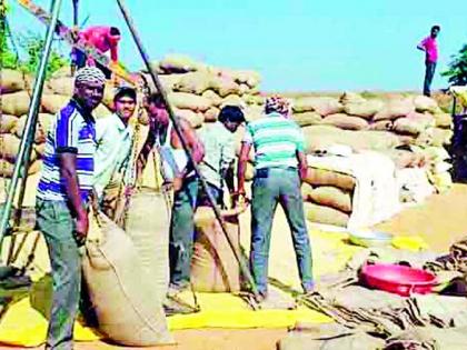 13 thousand 640 pieces of corpse lift from the godown | गोदामातून १३ हजार ६४० कट्टे धानाची उचल