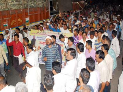 A bone hand march from Nandurbar reached the spot | नंदुरबारहून निघालेला बिºहाड मोर्चा पोहोचला ठेंगोड्यात