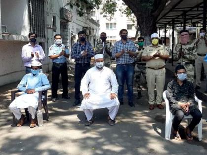 In Nagpur, seven patients defeated Kovid-19 |  नागपुरात सात रुग्णांची ‘कोविड’वर मात; कोरोनामुक्त रुग्णांची संख्या ३६