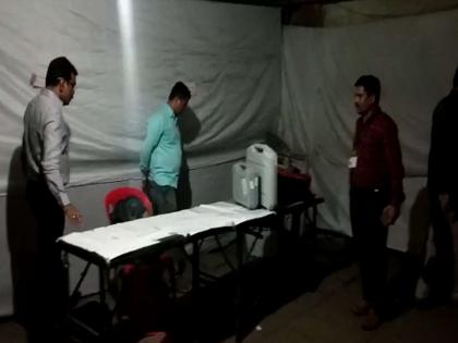 Rumor of being a polling station in dangerously dangerous buildings | भिवंडीत धोकादायक ईमारतीत मतदान केंद्र असल्याची अफवा