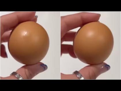 Round egg found in supermarket of Melbourne Australia | सुपर मार्केटमध्ये आढळून आलं गोलाकार अंड, किंमत इतकी की आकडा वाचून अवाक् झाले लोक!