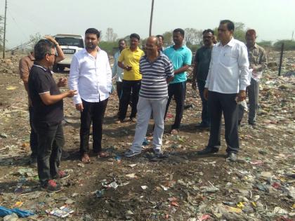 Wet, dry garbage in Beed; Tried for disposal | बीडमध्ये ओला, सुका कचरा; विल्हेवाटीसाठी प्रयत्न