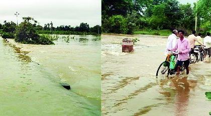 The continuous increase of rain in the district | जिल्ह्यात पावसाची संततधार सुरूच