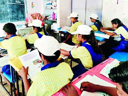 Education on projector in Bodalbodi School | प्रोजेक्टरवर शिक्षण देणारी शाळा बोदलबोडी