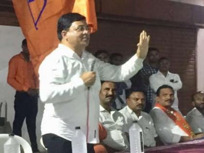 Pro-Shiv Sena MLA's tongue slipped, statement made ... | शिवसेना समर्थक आमदाराची जीभ घसरली, काँग्रेसबाबत केले असे विधान...