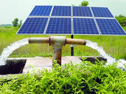 Jalna district tops in solar pump connection | सौरपंप जोडणीत जालना जिल्हा अव्वल