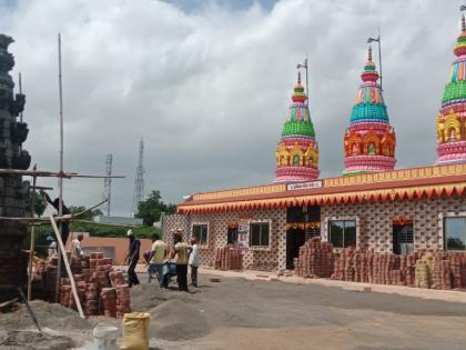 Transformation of Mansapuri Maharaj Temple premises | मनसापुरी महाराज मंदिर परिसराचा कायापालट