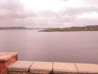 Rainfall rest on radish dam; Incoming from the river | मुळा धरणावर पावसाची विश्रांती; नदीपात्रातून आवक सुरूच