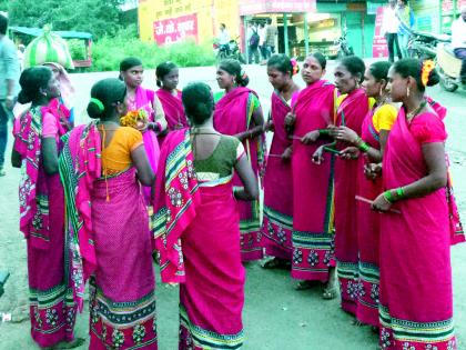 Jagar of Goddess of tribal women, Jagar | आदिवासी महिलांचा घरोघर जात देवीचा जागर