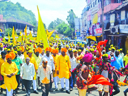 Gajanariya movement of Dhangar community | धनगर समाजाचे गजीनृत्य आंदोलन