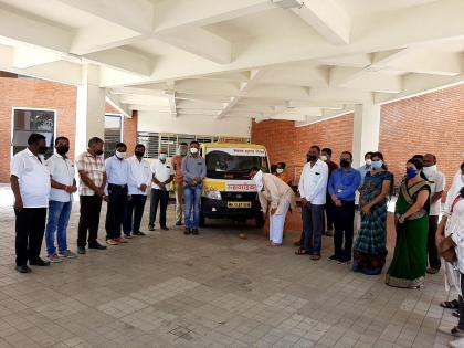 Free ambulance service by corporator Pawse for the service of Corona victims | कोरोना बाधितांच्या सेवेसाठी नगरसेवक पावसे यांची मोफत रुग्णवाहिका सेवा