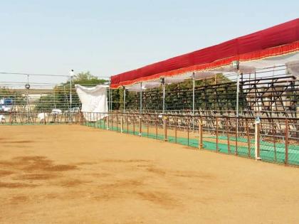 Preparation of state-level Kabaddi competition at Sinnar in the final phase | सिन्नर येथील राज्यस्तरीय कबड्डी स्पर्धेची तयारी अंतिम टप्प्यात