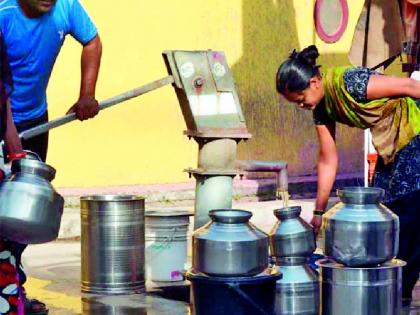 Waterfall; Thirsty | वर्ध्यात पाणीबाणी; उसनवारीवर भागवितात तहान