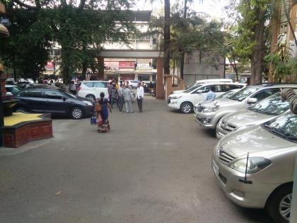 nashik,zillparishad,stopimng,parking,ceo | नाशिक जिल्हा परिषद आवारात ‘वाहनबंदी’