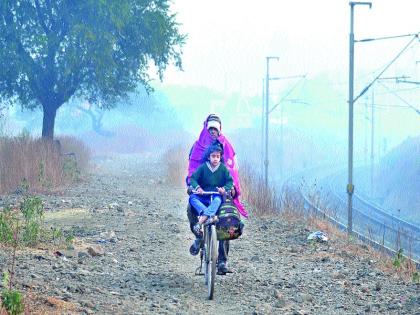  Extreme changes in the environment; Sheetalharane Garatheale Nashikkar | वातावरणात कमालीचा बदल ; शीतलहरीने गारठले नाशिककर