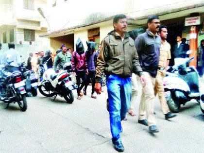  Six suspects detained for eight days | सहा संशयितांना आठ दिवस कोठडी