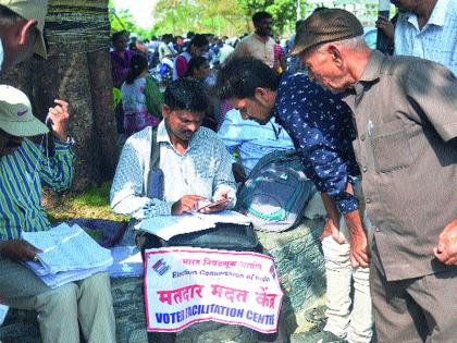  Polling in peaceful East constituency of Nashik | नाशिक पूर्व मतदारसंघात शांततेत मतदान