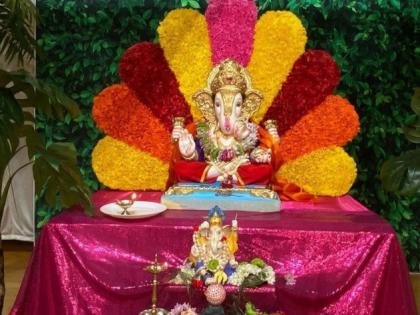 'Corona-killing Ganpati' in America by Vaidarbhis | वैदर्भीयांचा अमेरिकेत ‘कोरोनासंहारक गणपती’