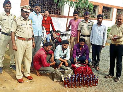 2.7 lakhs of liquor was caught | २.७९ लाख रूपयांची दारू पकडली