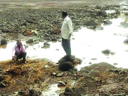 In the district of Buldhana, the land was scrapped by heavy rain | बुलडाणा जिल्ह्यात अतीपावसाने जमिनी खरडल्या