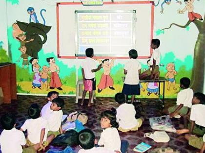 Even if the electricity supply breaks the schools hundred percent digital | वीज पुरवठा खंडीत तरी शाळा शंभर टक्के डिजिटल