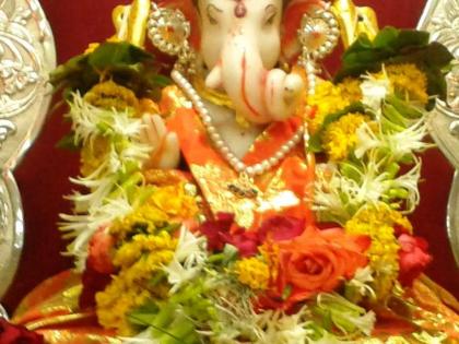 The 19th Bhadrapada Ganeshotsav is held at the Ganapati Temple in Main Road | नाशिकच्या मेनरोडच्या गणपती मंदिरात १२९ वा भाद्रपद गणेशोत्सव