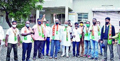 BJP's bell ringing agitation in the district | जिल्ह्यात भाजपचे घंटानाद आंदोलन