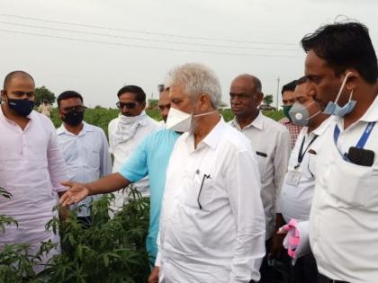 Action against black marketeers of fertilizers | खतांचा काळाबाजार करणाऱ्यांवर कारवाई Action against black marketeers of fertilizers | खतांचा काळाबाजार करणाऱ्यांवर कारवाई