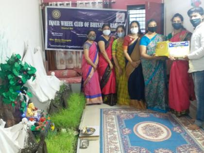 Domestic Ganeshotsav competition by Inner Wheel Rail City | इनरव्हील रेलसिटीद्वारे घरगुती गणेशोत्सव स्पर्धा