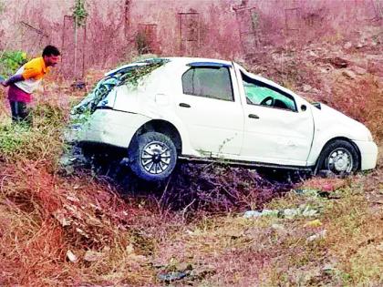 Three killed, four seriously injured in three accidents | तीन अपघातात तीन ठार, चार गंभीर जखमी