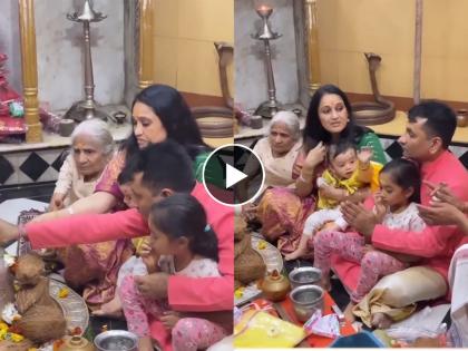 Taarak Mehta Ka Ooltah Chashmah Dayaben Aka Disha Vakani Mahashivratri Pooja Video | TMKOC : आता कशी दिसते दयाबेन? ‘तारक मेहता का उल्टा चष्मा’ फेम दिशा वकानीचा नवा Video व्हायरल