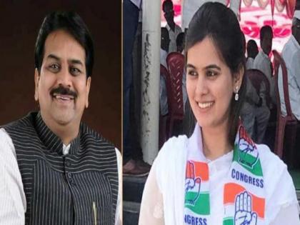 Ankita Patil was in Congress even after his father's entry into BJP | वडिलांच्या भाजप प्रवेशानंतरही अंकिता पाटील काँग्रेसमध्येच