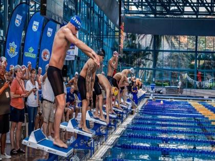 3 competitors from Uran have won 9 gold medals in the 7th National Swimming Championships  | सातव्या राष्ट्रीय जलतरण स्पर्धेमध्ये उरणच्या तीन स्पर्धकांनी केली ९ सुवर्ण पदकांची कमाई 