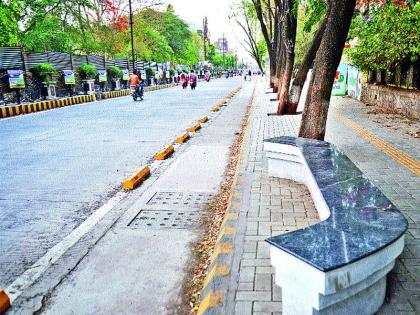  The municipality is annoyed by Smarterroad's defective work | स्मार्टरोडच्या सदोष कामांमुळे महापालिका हैराण