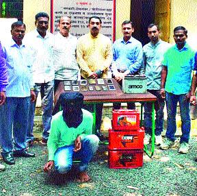  Seven lakhs of valuables seized from Satpur | सातपूरच्या सराईताकडून दीड लाखांचा मुद्देमाल जप्त