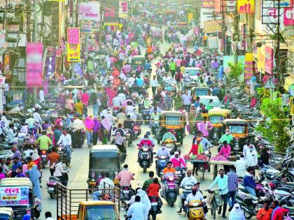 Diwali has come ... excitement in the market | आली दिवाळी... बाजारात उत्साह