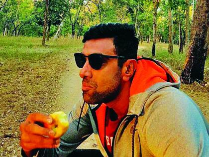 Spinner Ravichandran Ashwin's 'Jungle Safari' in Pench National Park | फिरकीपटू रविचंद्रन अश्विनची पेंच राष्ट्रीय उद्यानात ‘जंगल सफारी’