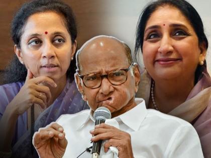 Sharad Pawar spoke for the first time on External and native Pawar controversy, what did he say now by naming Supriya Sule | "सुप्रिया बाहेरची असण्याचं कारण नाही, मी बारामतीत ज्या घरात राहतो ते तिचंच"; शरद पवारांनी स्पष्टच सांगितलं