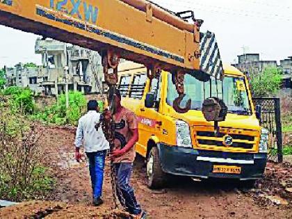 The colony in Rahatgawa was cheating in the area | रहाटगावातील कॉलनी परिसरात फसगत