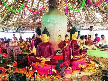 Buddhists should practice Dhamma, Shil and Sangh | बौद्ध बांधवांनी धम्म, शील व संघाचे आचरण करावे