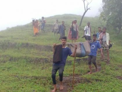 Even after 75 years of independence, Nayamal is far from the road | स्वातंत्र्याच्या ७५ वर्षानंतरही नयामाळ रस्त्यापासून लांब Even after 75 years of independence, Nayamal is far from the road | स्वातंत्र्याच्या ७५ वर्षानंतरही नयामाळ रस्त्यापासून लांब