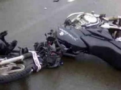 One injured in motorcycle accident | मोटारसायकल अपघातात एक जखमी